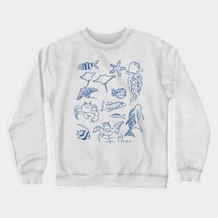 Marine Life Crewneck Sweatshirt